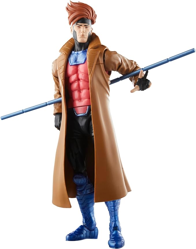 Marvel Legends Series Gambit, X-Men ‘97 Collectible 6-Inch Action Figures