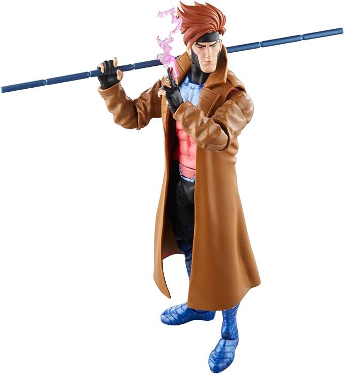 Marvel Legends Series Gambit, X-Men ‘97 Collectible 6-Inch Action Figures