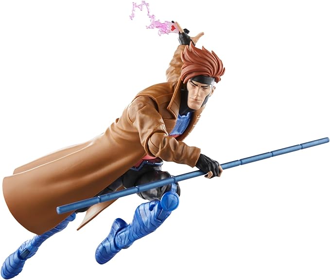 Marvel Legends Series Gambit, X-Men ‘97 Collectible 6-Inch Action Figures