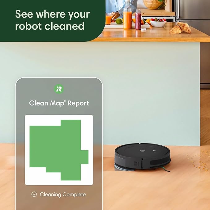 iRobot Roomba Combo Robot Aspirador y Trapeador (Y0110) - Fácil de usar, succión de elevación de potencia, aspiradoras y trapeadores, limpieza multisuperficie, navegación inteligente limpia en filas