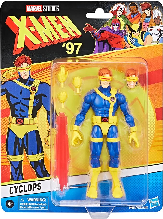 Marvel Legends Series Cyclops, X-Men '97 Figura de acción coleccionable de 6 pulgadas